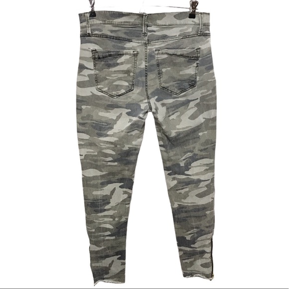 EXPRESS Stretch Mid-Rise Ankle Legging - Picture 2 of 5